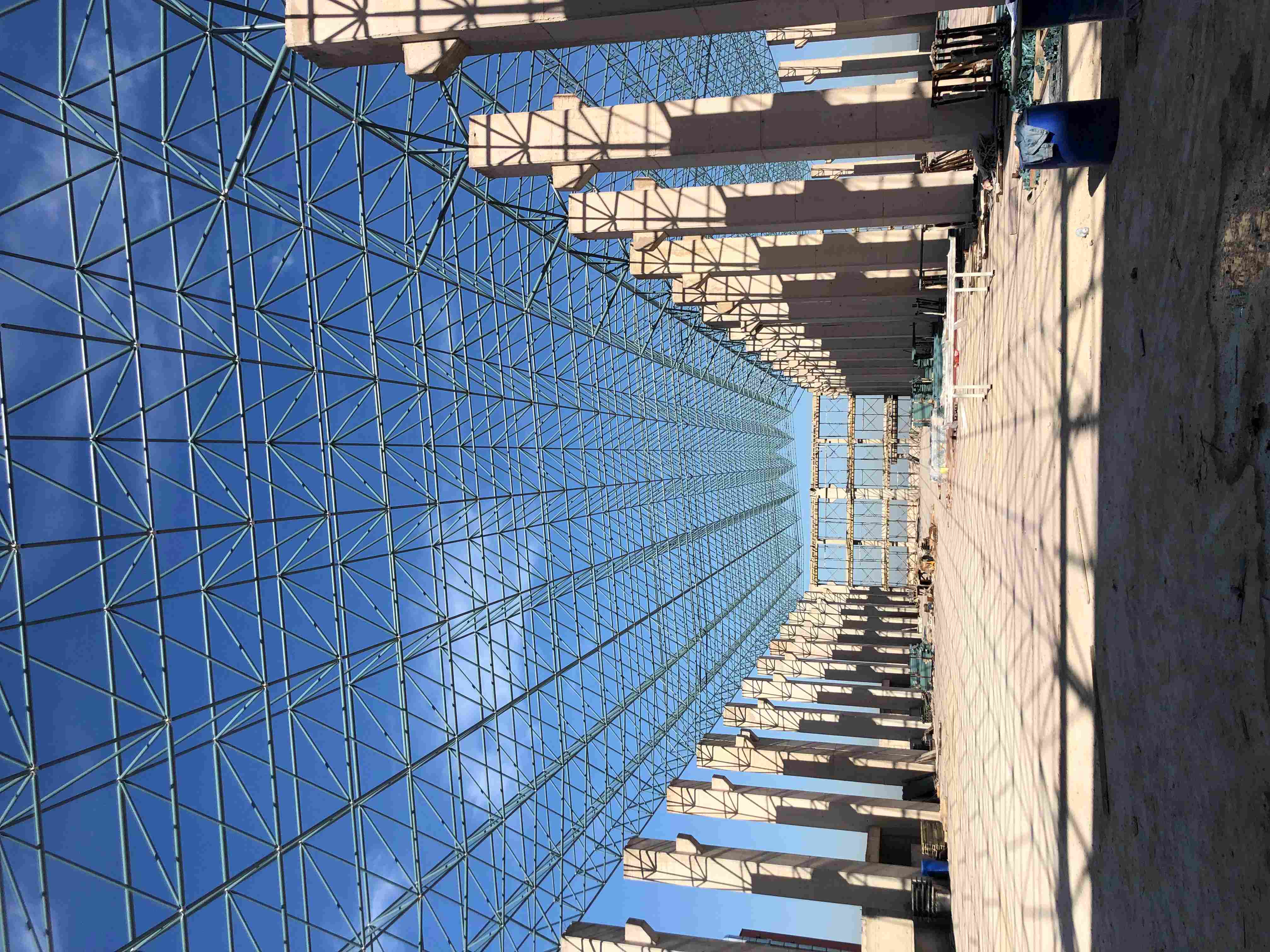 Uzay çatı imalatı ve montajı – Cephe konstrüksiyonu - Çatı ve Cephe Kaplaması yapılması